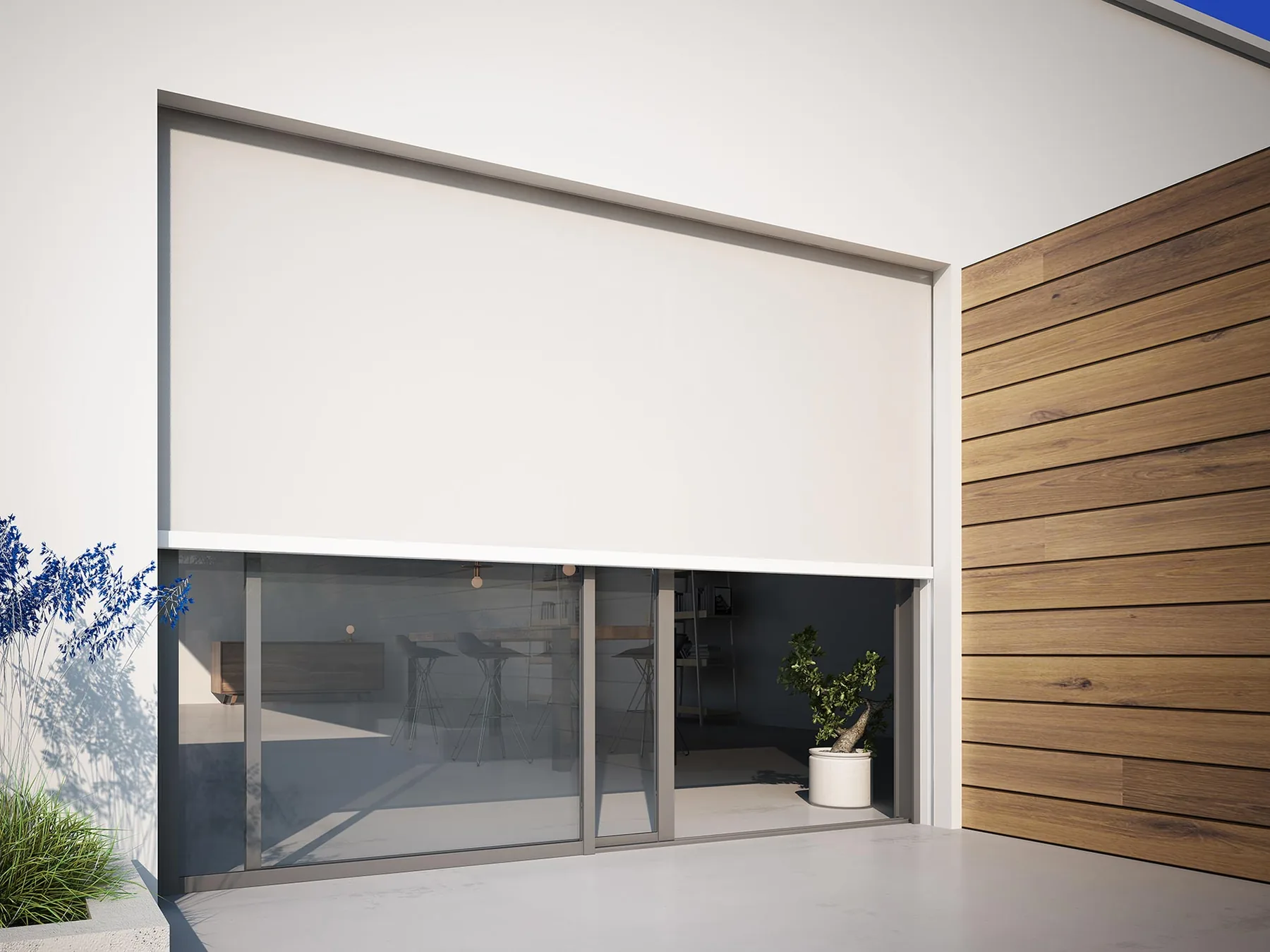 Zip screen installation 6